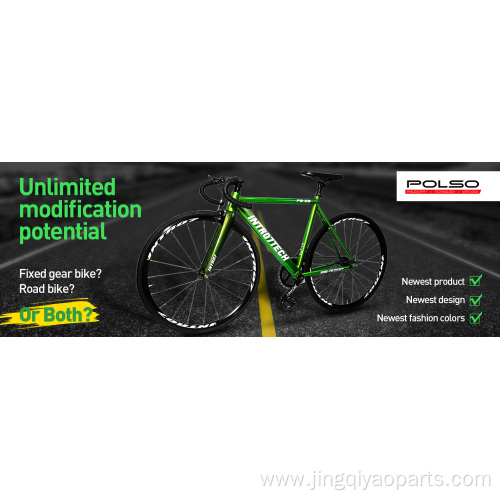 Single Speed Bicycle Hi-Ten-Steel Fixed Gear Bike